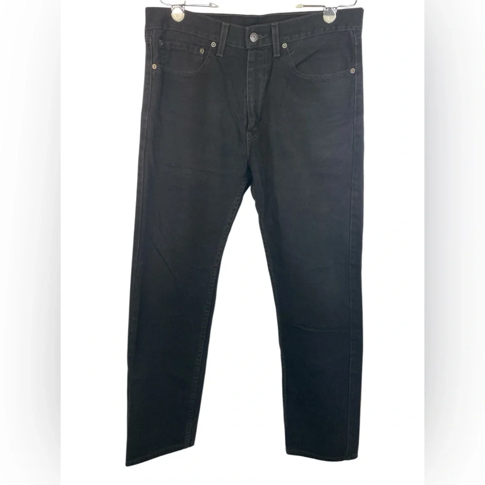 Levi’s 505 Classic Black Denim Jeans Men’s 34x32